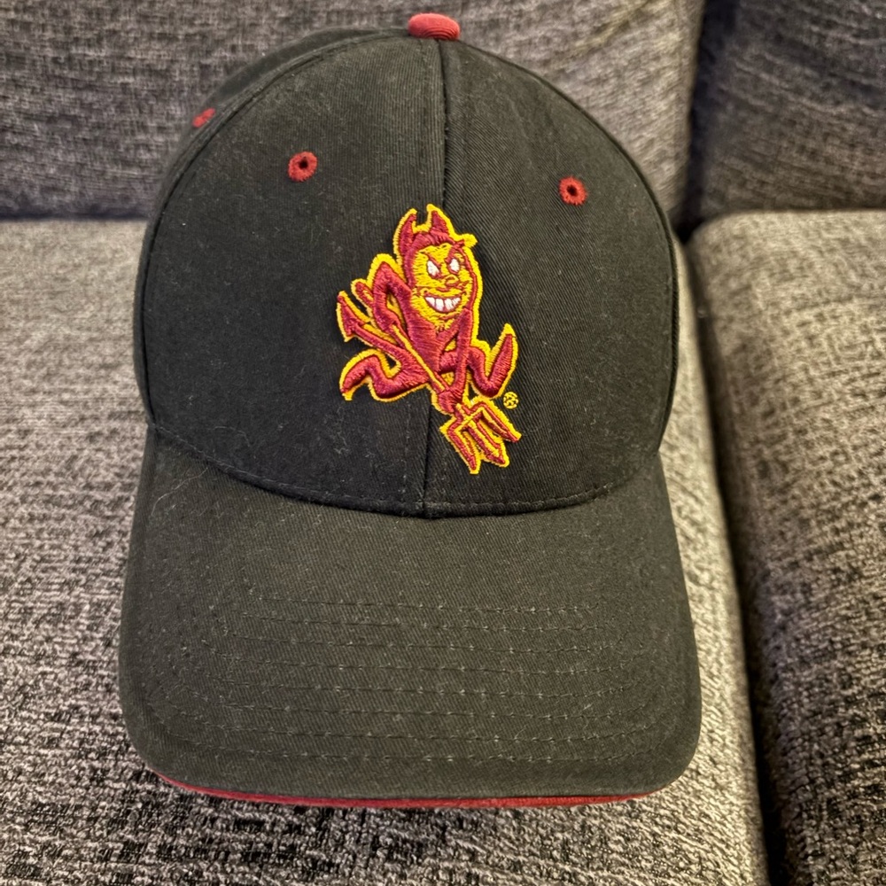 The Game Arizona Sun Devils Black Cap with Red Accents